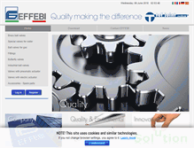 Tablet Screenshot of effebi.com
